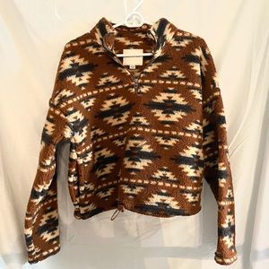 SOLD American Eagle Sherpa Fleece Pullover